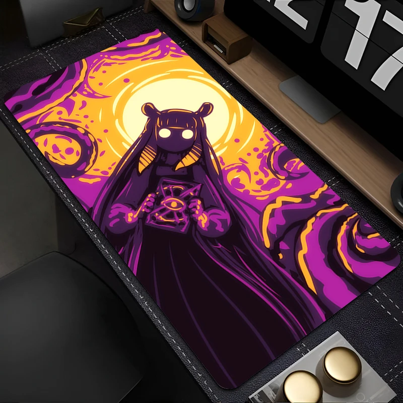 Tapis de souris pour ordinateur portable, accessoires de bureau, pour clavier, tasse en caoutchouc, souple, Hololive La Darknesss, grand tapis de bureau