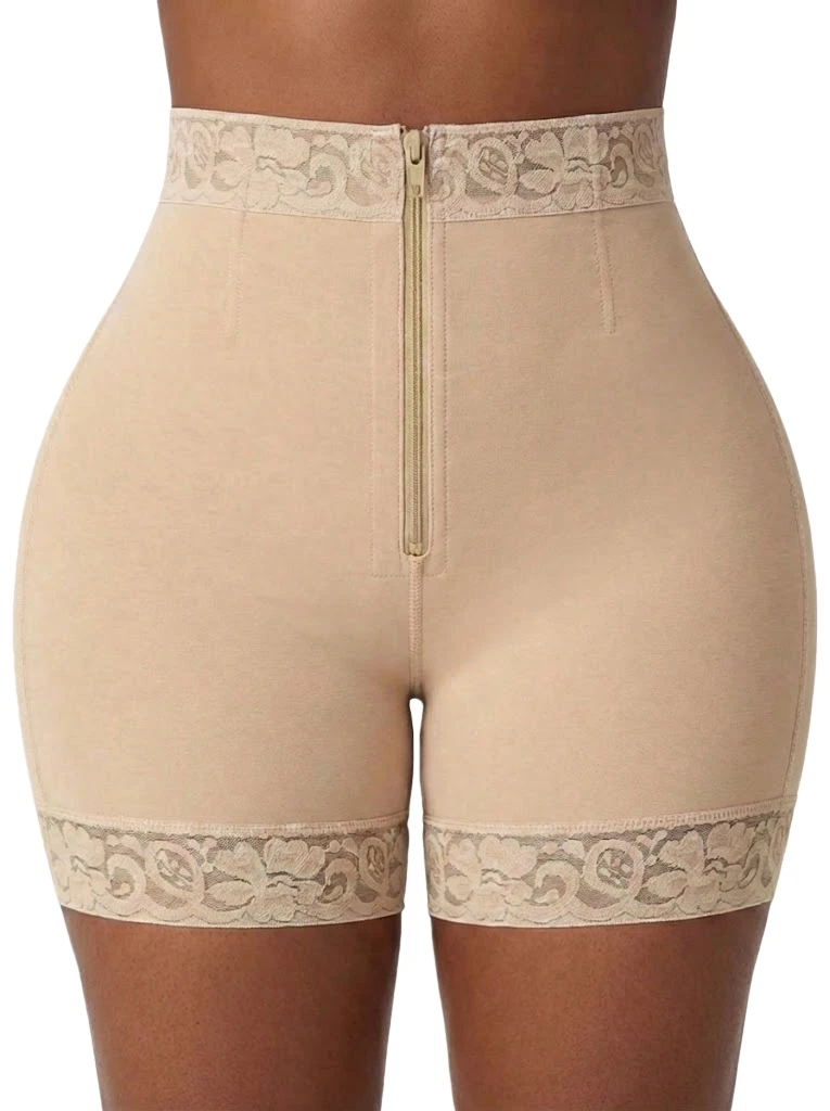 High-Waisted Butt Lifter Panties Hip Enhancer Shapewear Tummy Control Fajas Shorts Body Shaper Boyshort Underwear for Women