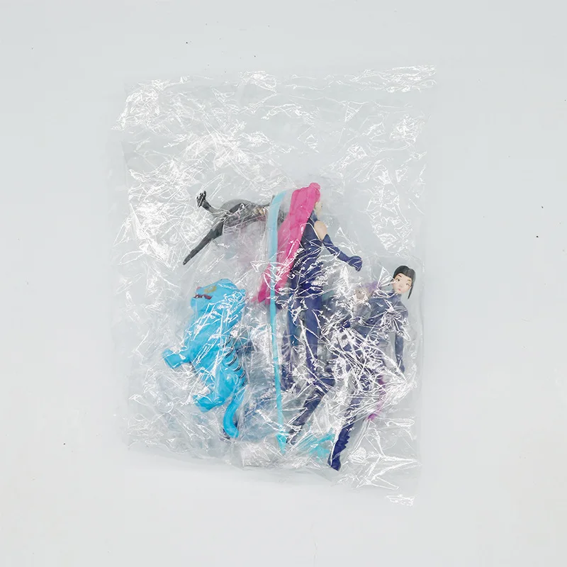 5개/세트 Kpop 악마 사냥꾼 액션 피규어 장난감 Derpys Tiger Rumi Mira Zoey Sussy Figurine Doll 팬들을 위한 선물