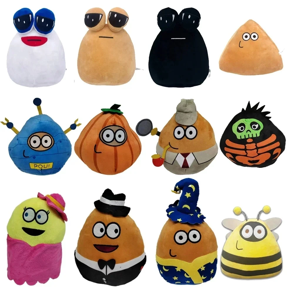 

New The Maw My Pet Alien Pou 22Cm Kawaii Anime Game Cartoon Plush Toys Children Birthday Xmas Gifts