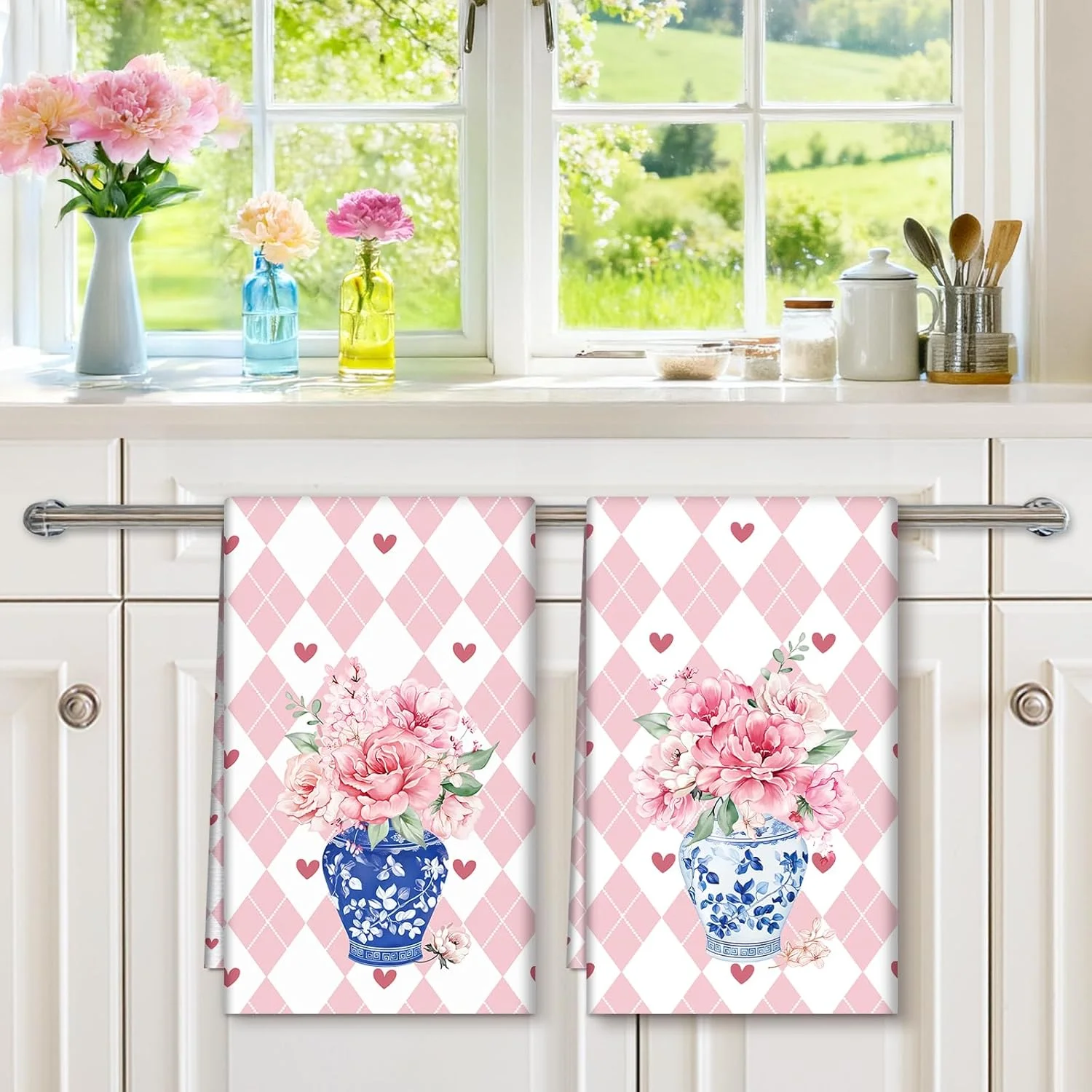 2 Buah, Handuk Dapur Motif Hat - Kitchen Baking Necessities ulasan dan harga