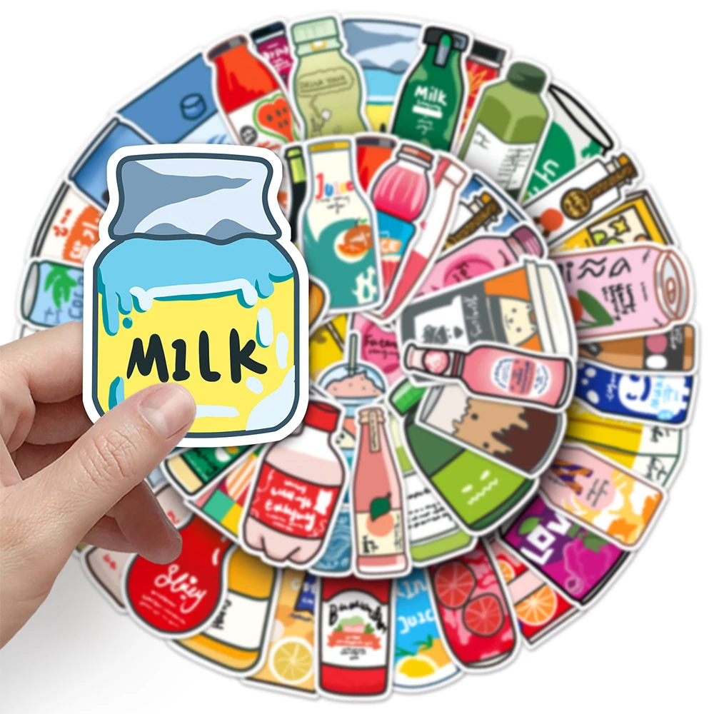 10/30/50 szt. Kolorowe naklejki z motywami anime do napojów, naklejki DIY z kreskówkami do graffiti, do pamiętnika, scrapbookingu, na butelki z wodą, walizki, naklejki, zabawki