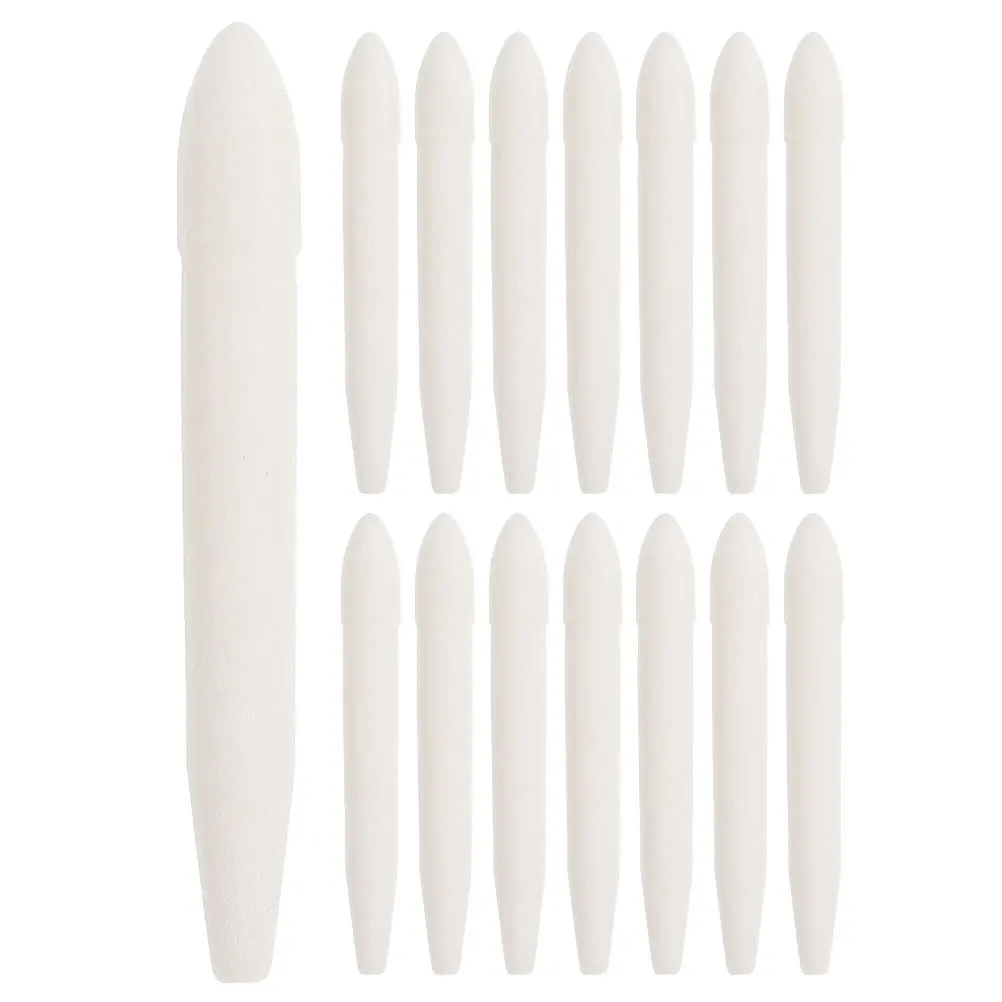 

15 шт., сменные наконечники для ручек, прочные акриловые наконечники для маркеров для домашнего офиса, школы, аксессуары для рисования, наконечники для ручек для рисования