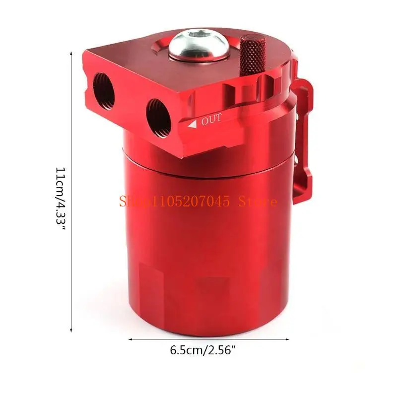 Penangkap Minyak Motor Universal 37cd untuk Penyimpanan Tangki untuk Mesin Silinder Kembar Kompak Tangki dengan Alat Pernafasan