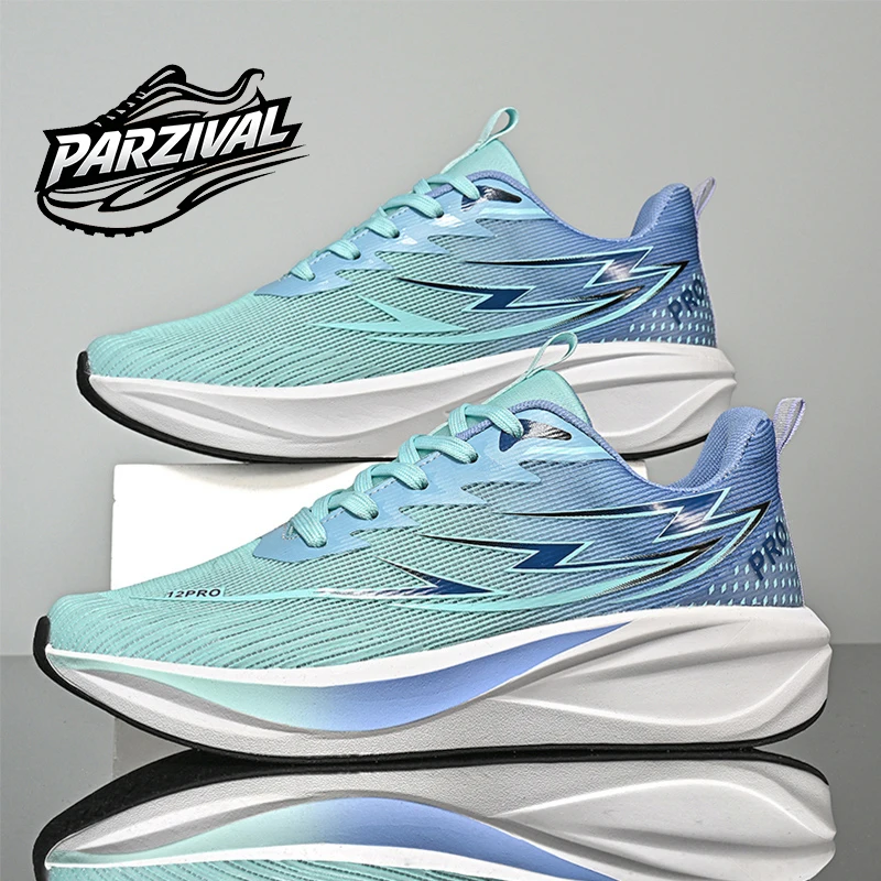 Men Carbon Plate Running Shoes Breathable Women Athletic Tennis Sneakers Cushion Sport Trainers Outdoor Marathon Jogging Shoes