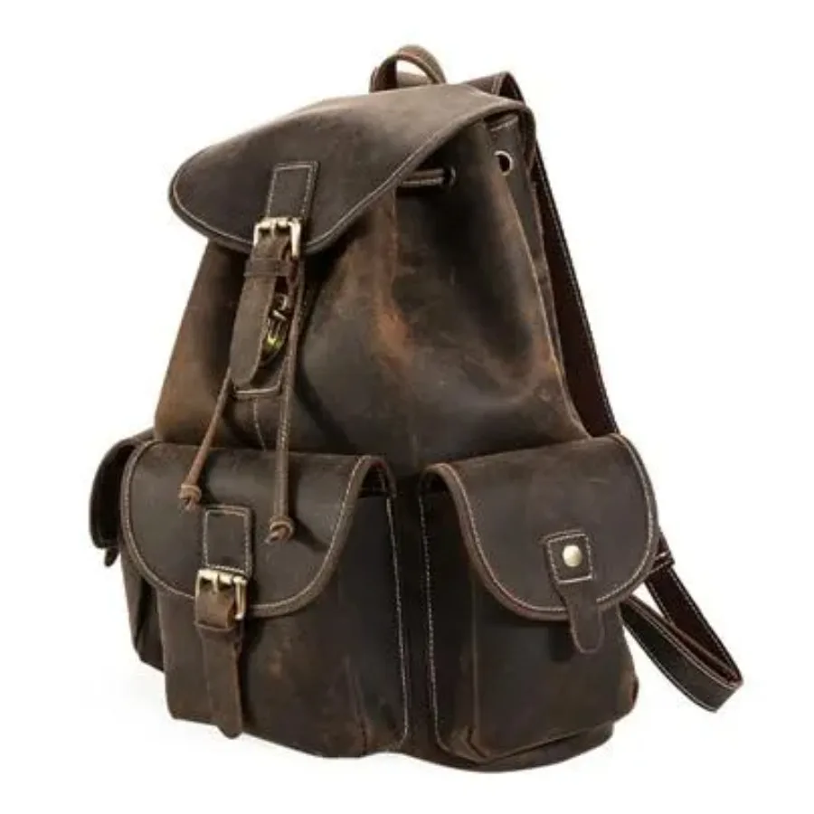 Small Handmade Genuine Leather Backpack Thorsen