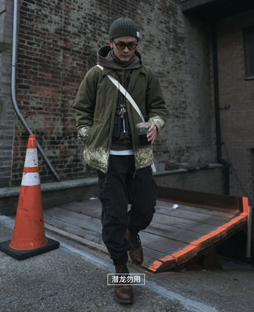 

[Розничная и оптовая продажа] VISVIM WMV COACHJKT SIERRA19SS, окрашенная грязь, хлопковая одежда из пульпы ручной работы с одинаковой тренерской курткой 129