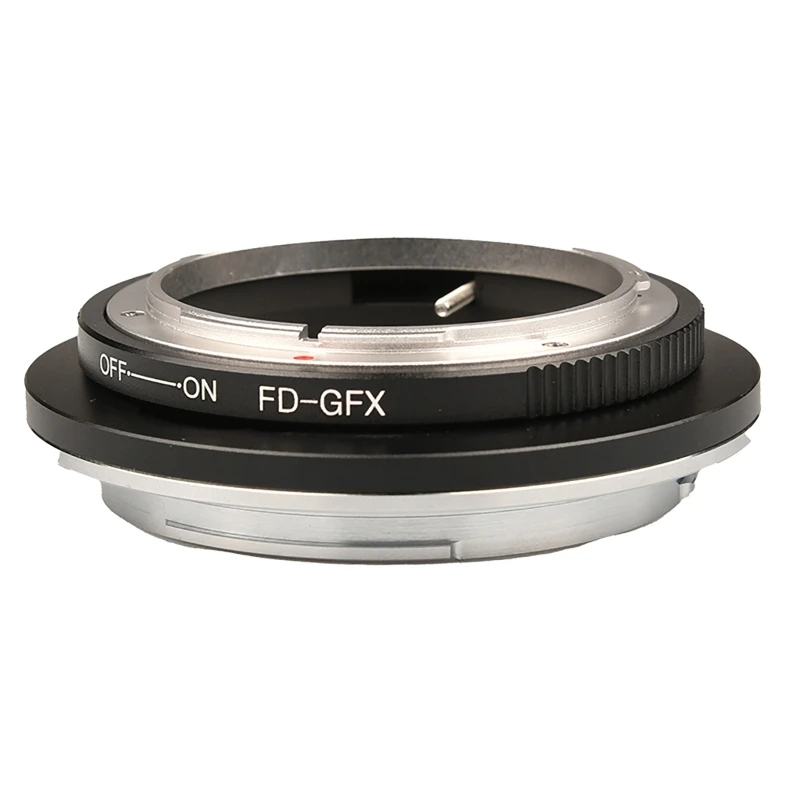 

FD-GFX Lens Adapter Camera Lens Converter Ring for FD Mount Lens to for Fujifilm GFX Mount Adapter Easy Install