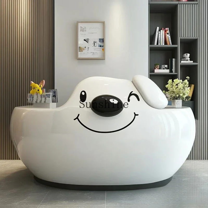 Alien Pet Hospital Front Desk Hotel Creative Simple checkout page*/