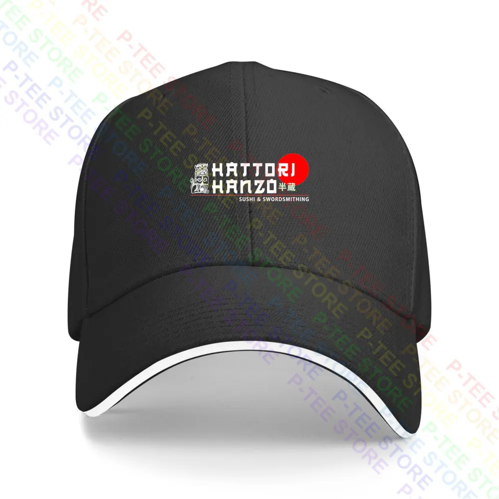 Hattori Hanzo, Sushi And Swordsmithing From Kill Bill Baseball Cap Snapback Caps Knitted Bucket Hat