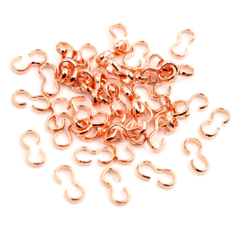 8x4 13x6.5mm 100 sztuk/partia 6 kolory naszyjnik klamra zapięcie złącza bransoletka dla Cameo biżuteria akcesoria dla majsterkowiczów