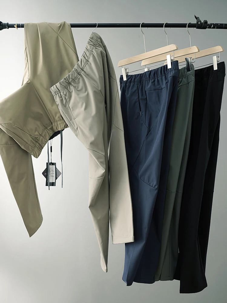 

Мужские спортивные повседневные брюки для активного отдыха: ветрозащитные, дышащие, водонепроницаемые, прямые штаны для походов и отдыха