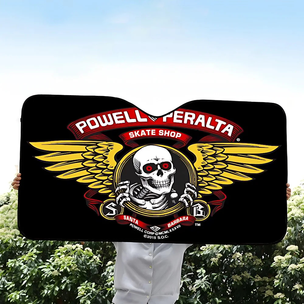 P-Powell P-Peralta Osłona przeciwsłoneczna Osłona przeciwsłoneczna Pokrowiec na siedzenie Zestaw akcesoriów do samochodów terenowych Retro Kierownica Samochód dostawczy SUV Prezenty