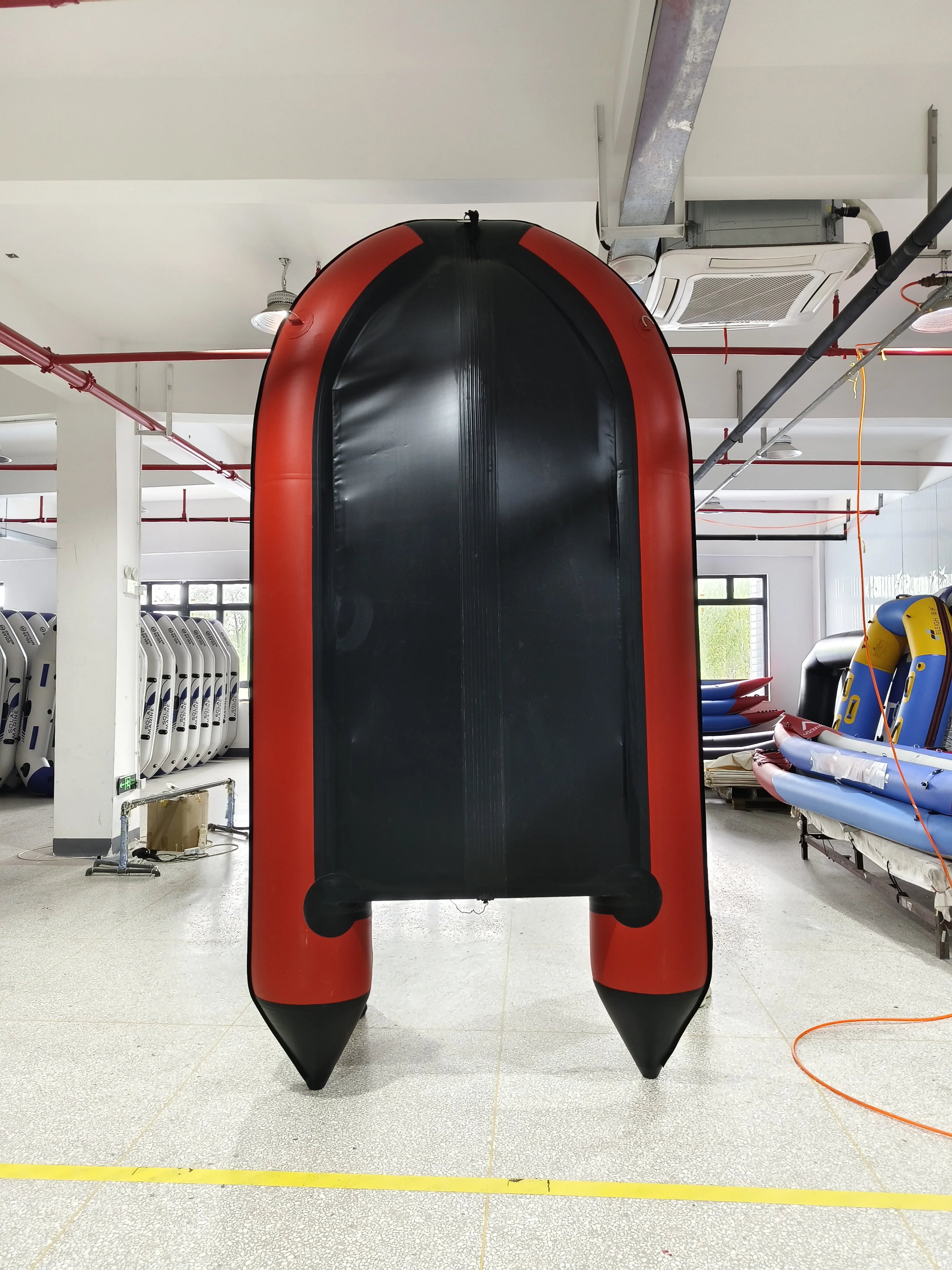 Certified 3m Sport Inflatable Rib Boat for Speed Fishing 0.9mm PVC Material Welded Workmanship with Outboard Motor