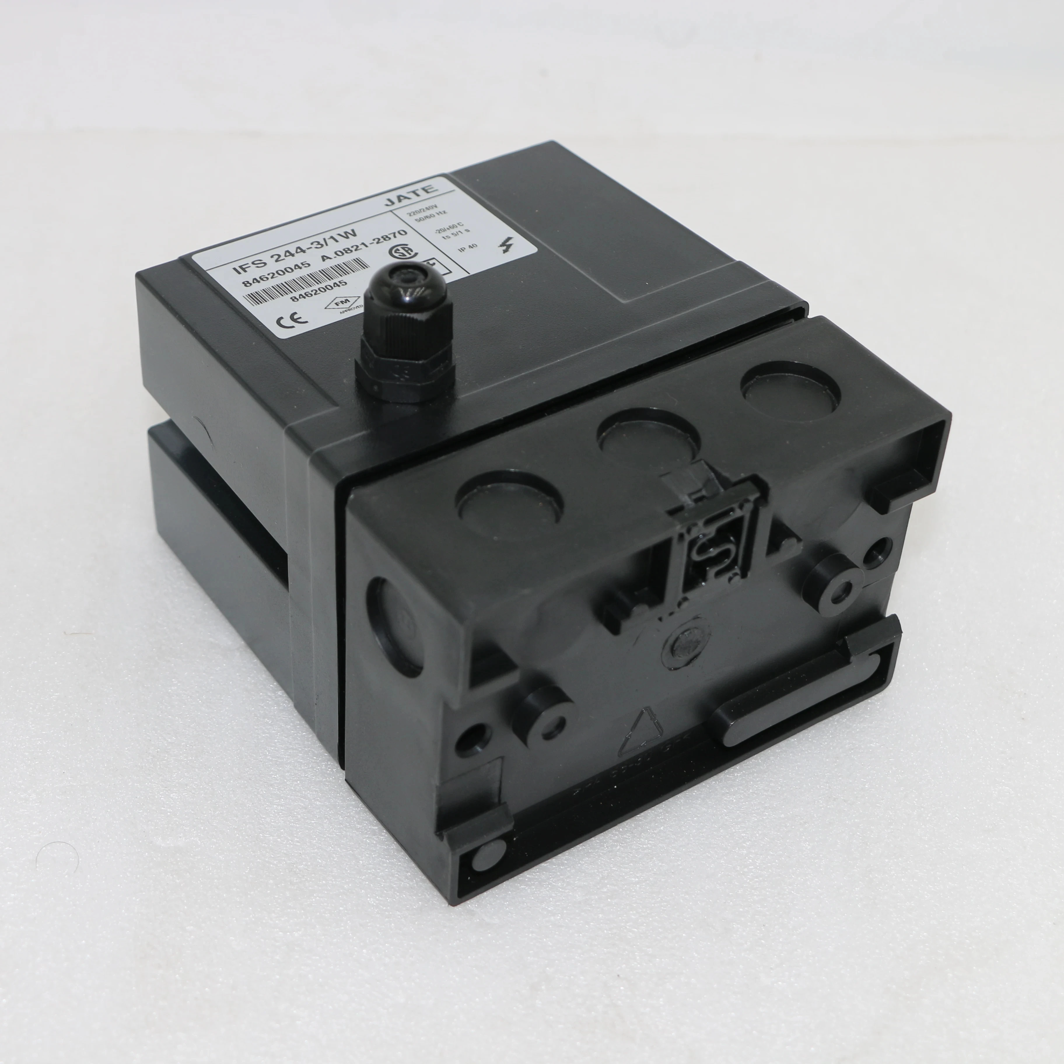 JATE Gas Burner Flame Controller IFS 244-3/1W Control Box For Industrial Combustion