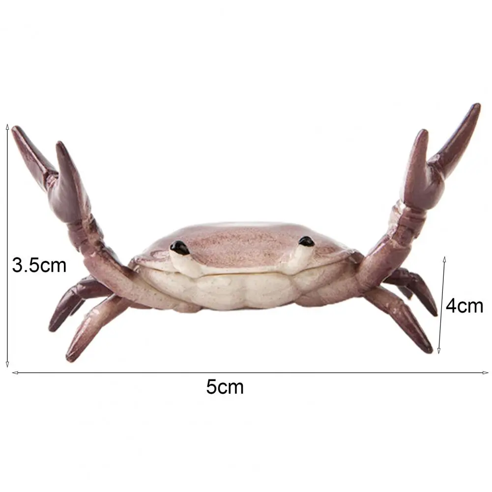 Creative Animal Design Single Pen Holder Plastic Weightlifting Crab Pen Holder for Office Penholder Bracket Storage Pencil Rack