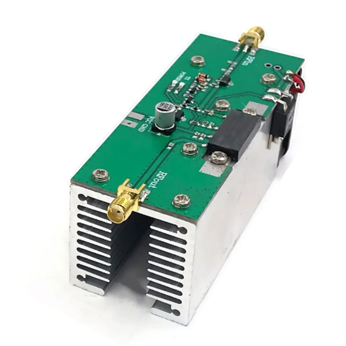 A39U NEW Upgrade 13W RF Power Amplifier 433MHz (335-480MHz) Radio Frequency Power Amplifier with Heatsink