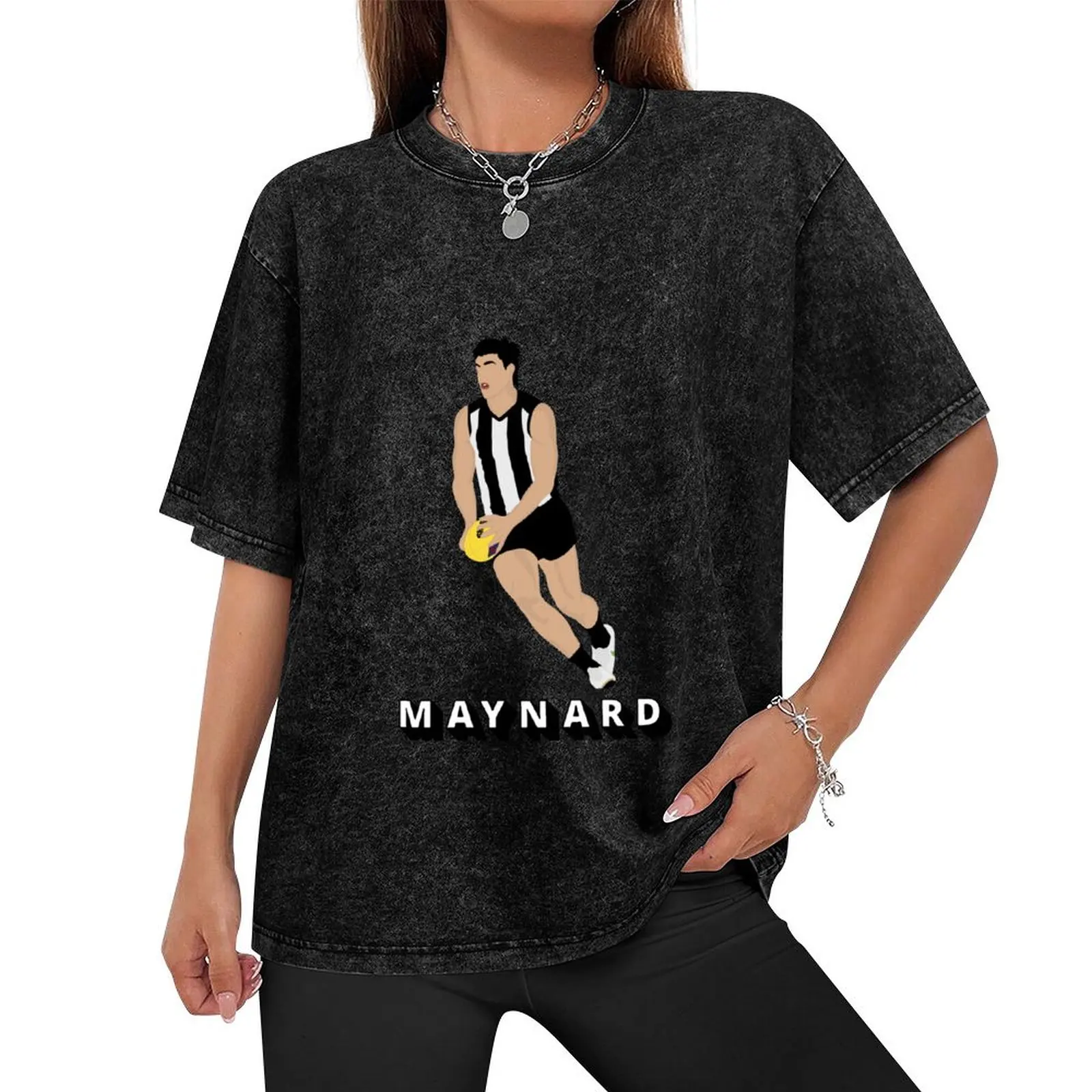 Brayden Maynard Collingwood T-Shirt basketball graphic tees shirts graphic black t-shirts for men