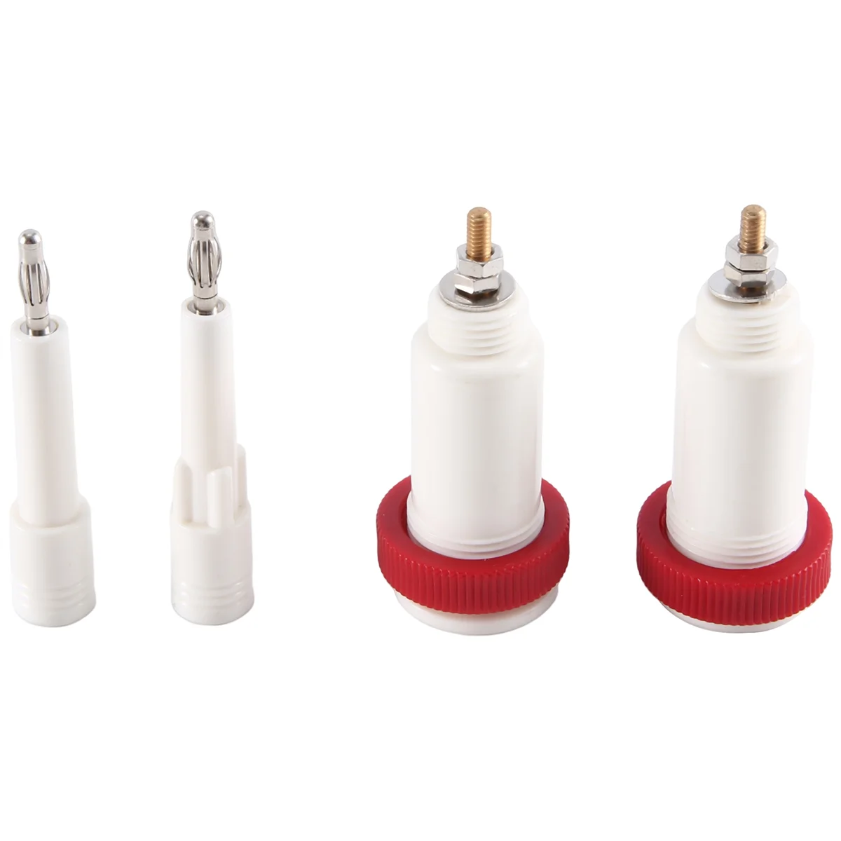 2 paia di 4 mm Banana Jack 10Kv -30Kv connettore ad alta tensione spina e presa strumento di prova dell'alimentatore