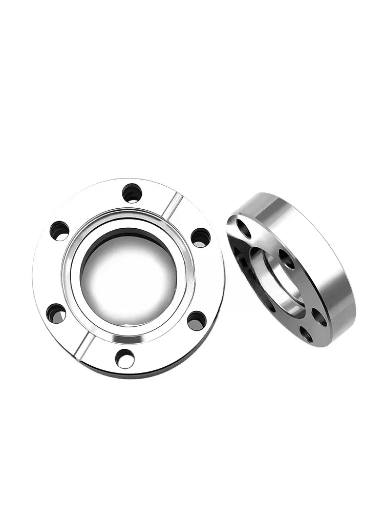 CF16/25/35/50/63/80/100/150/200/250 Ultra High Vacuum Flange CF Inner Welding Fixed Flange Stainless Steel 304