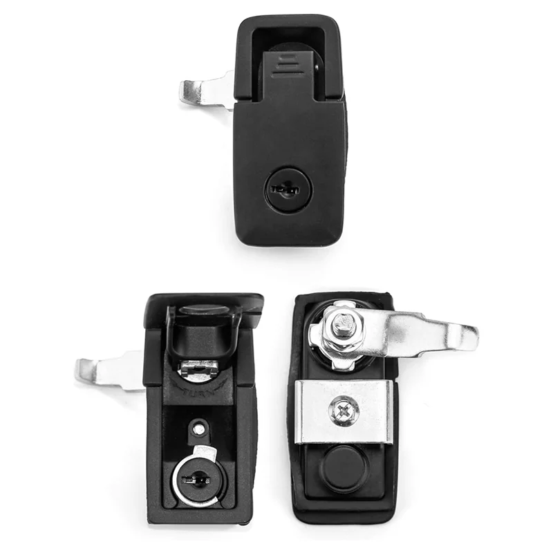 AEE6-Compression Latch Flush Sealed Lever Latch Trigger, 8 Pack Latches With 8 Keys Adjustable Lift And Turn, Keyed Alike