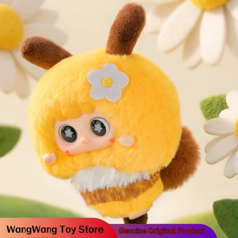 NEW HOT Genuine Migo Little World Series Plush Keychain Blind Box Kawaii Doll Bag Hanging Ornament Home Decoration Surprise Gift view 5
