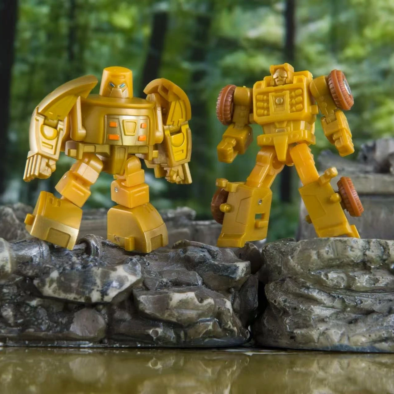 

Hot! Dr.Wu DW-E Mini Transformers 2-Pack Set Finished Deformed Action Figures, N Styles Collectible Robot Toys with Vehicle Mode
