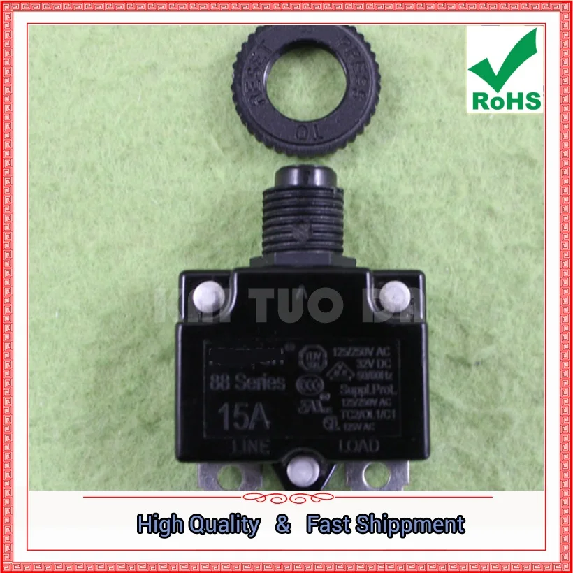 98Series 15A Overload Protector Overcurrent Protector (F1A1)