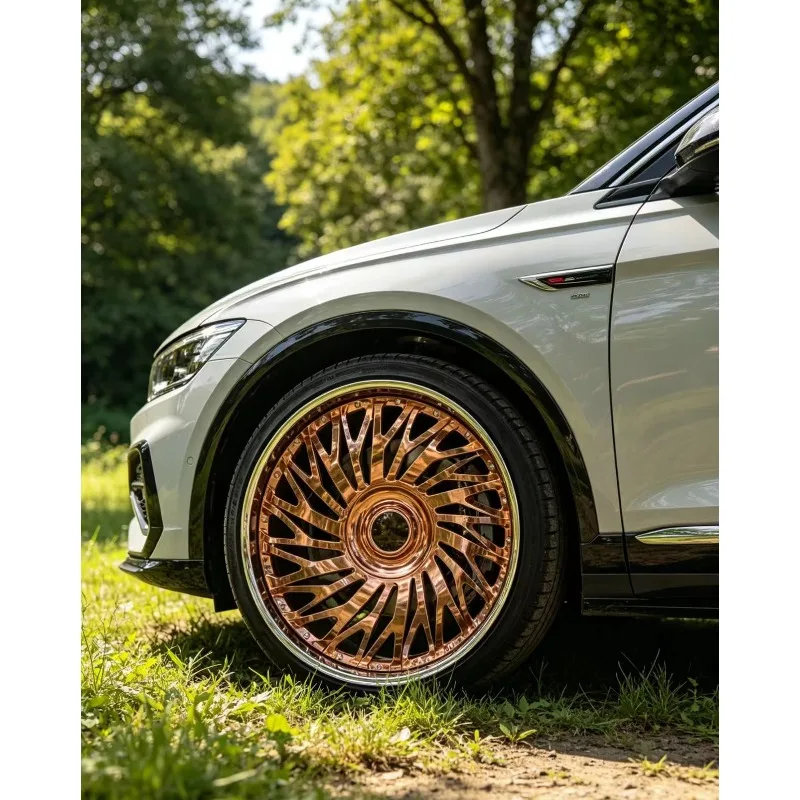 【2026】Chrome Forgealloy Wheels 2/3 Piece 20-30 Inch Floating Cap Concave Lip Forged Aluminum Alloy Rims 5 Lug 5x120/5x114.3