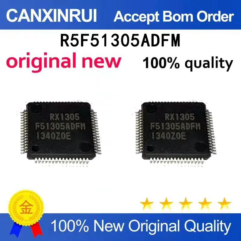(5pcs-100pcs）R5F51305ADFM silk screen F51305ADFM R5F51305ADFM # 30 brand new QFP