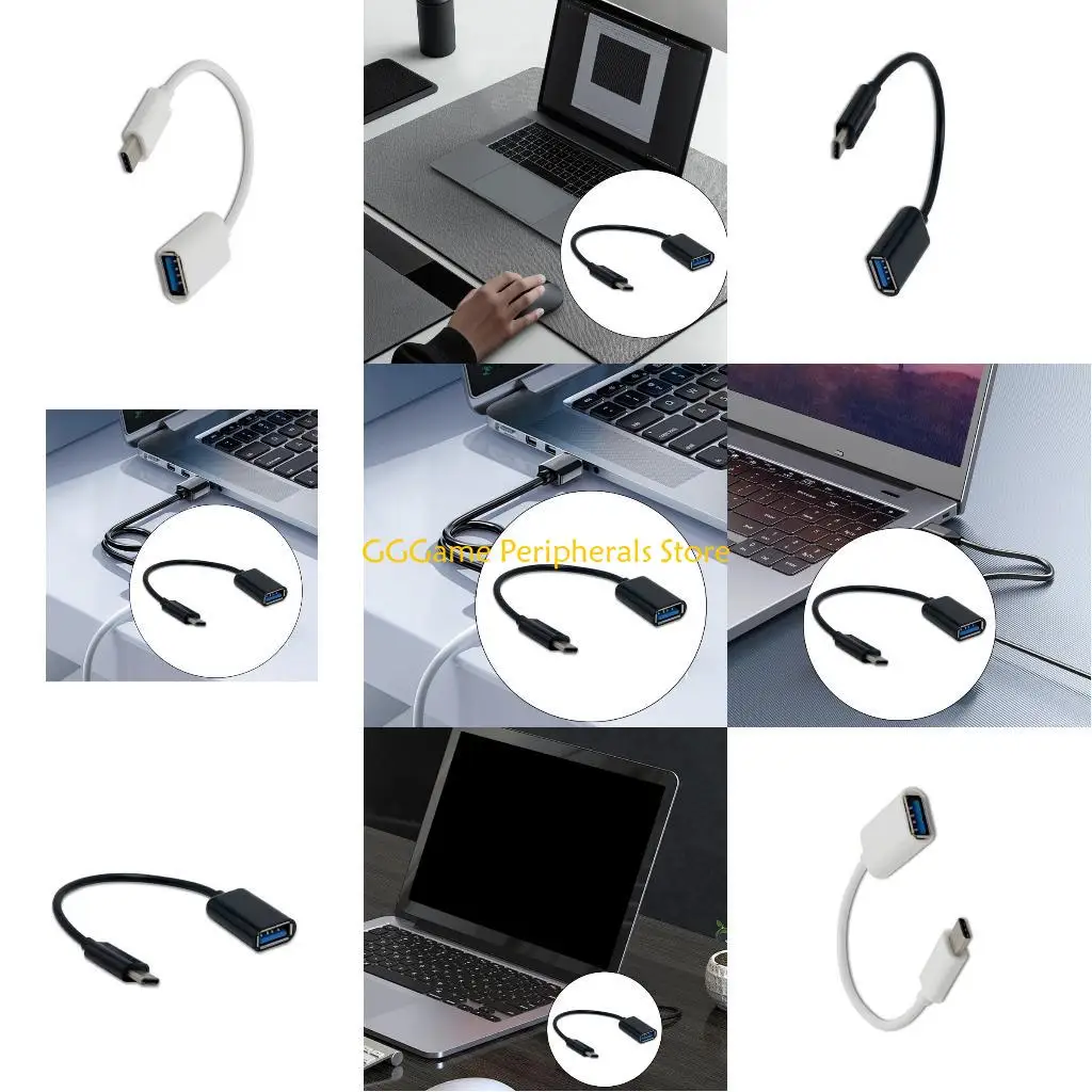 

U55B Compact OTG Type C Reader Shockproof Design for Laptops Mobile Devices Travel and Business Seamlessly File Sharing