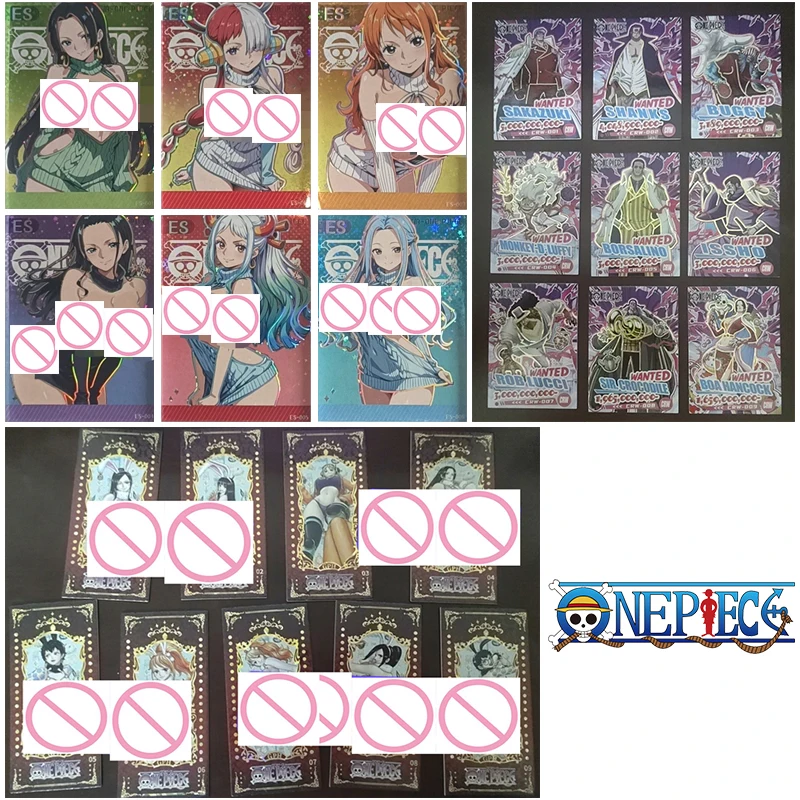 

Leka Anime One Piece ES ELO CBC CRW GPH Набор карточек Луффи Зоро Робин Хэнкок Нами Коллекционные карты Рождественские подарки на день рождения Игрушка