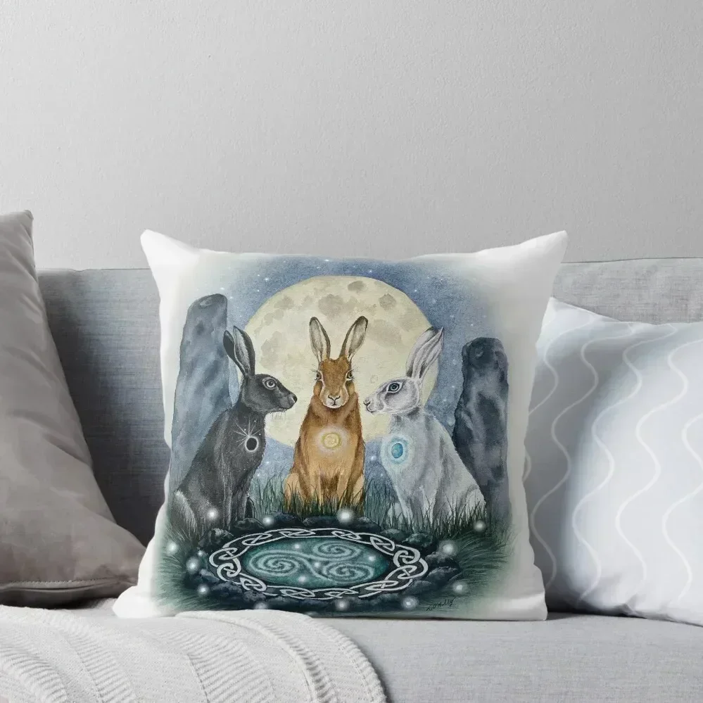 

Meeting of Three Moons Throw Pillow autumn decoration Luxury Room Decorative Cushions Pillow Decor Decorative Cushions pillow