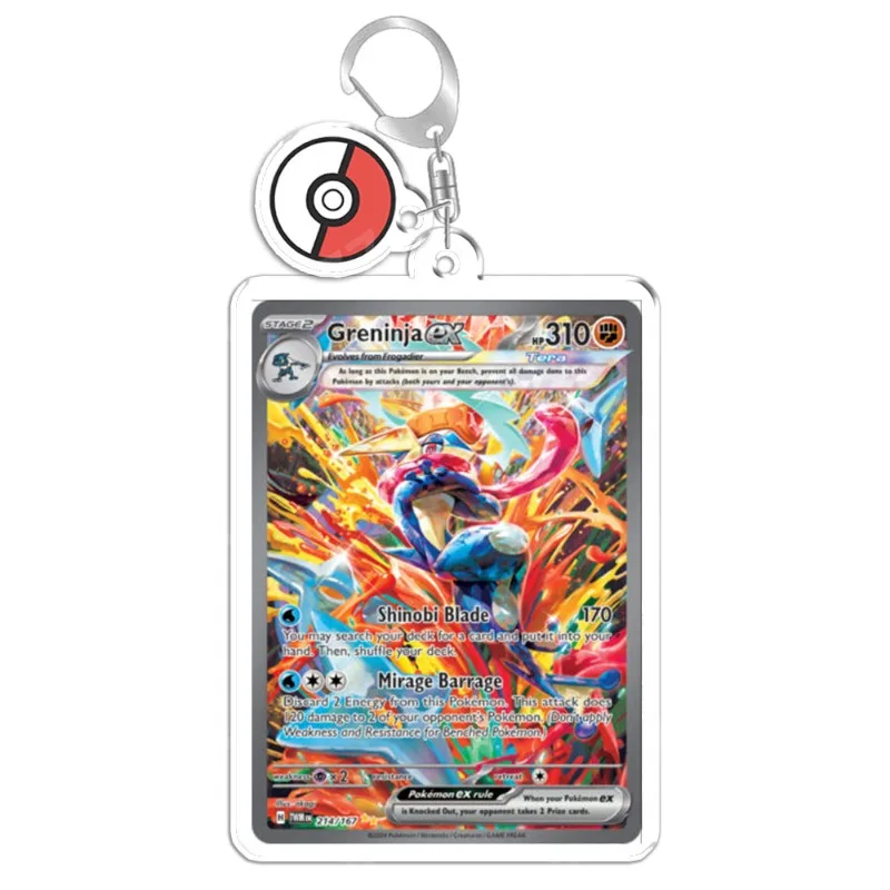For Pokemon Elite Pokémon EX Collection Flareon Original Acrylic Selfmade Cute Cartoon For Anime Keychain Pendant Toy Gift 