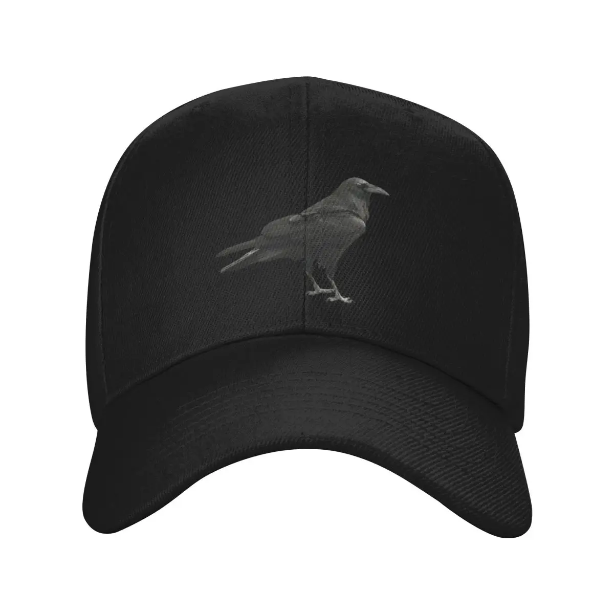 Fashion Vintage Black Crow Raven Silhouette baseball cap Children Caps Men