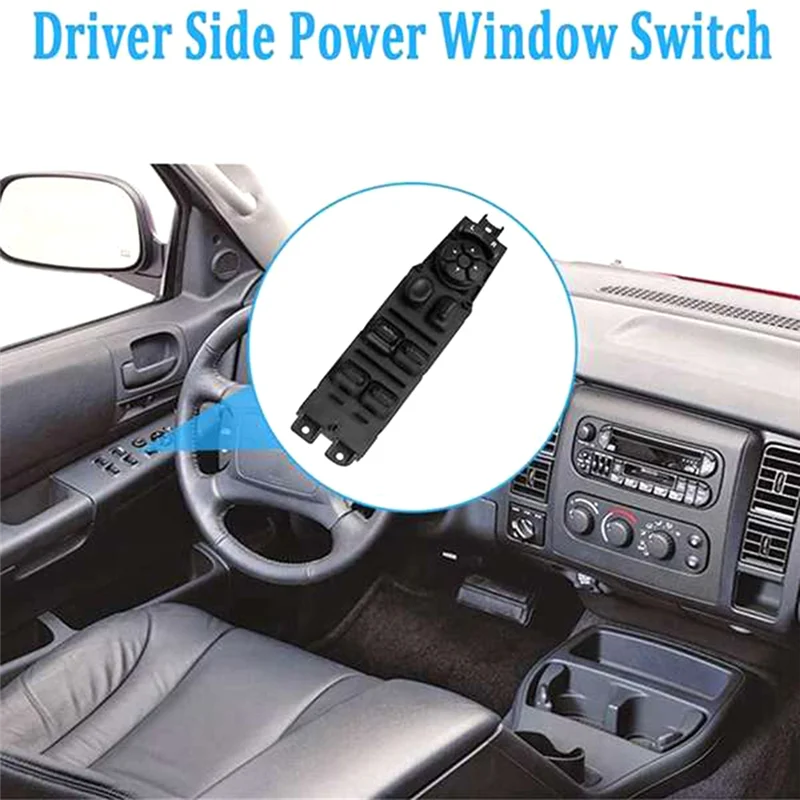 

【Price Drop !!】 Car Window Master Lifter Switch For Dodge Ram 1500 2500 3500 Window Main Control Switch 68171680AB Car Elevator