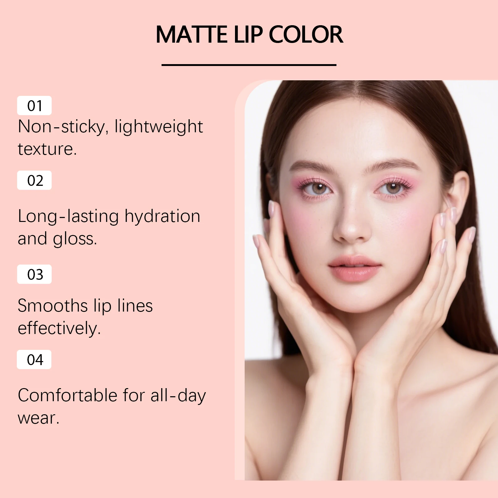 Moisturize Lipstick Hydrating Longlasting Non-sticky Lightweight Multi-color Relieve Dryness Lip Augmentation Lipsticks Cosmetic