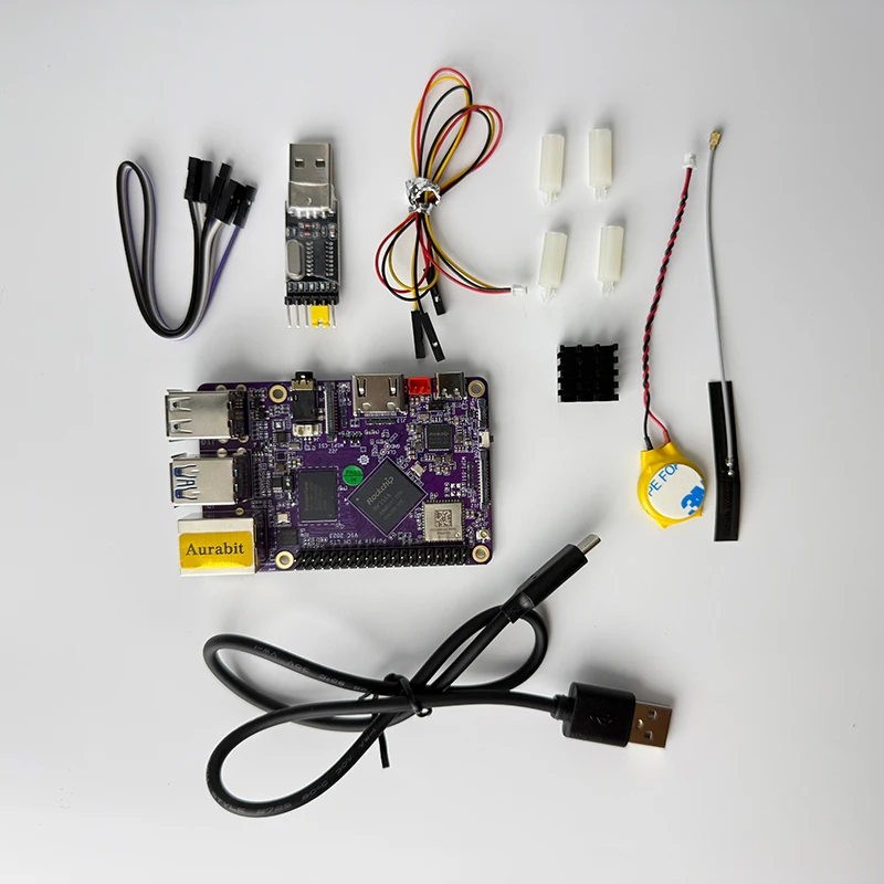 Development Board Kit Rockchip RK3566 SBC Quad Core 64-bit Cortex-A55 2GB 4GB RAM 1 TOPS NPU Edge AI Linux Android Ubuntu Debian
