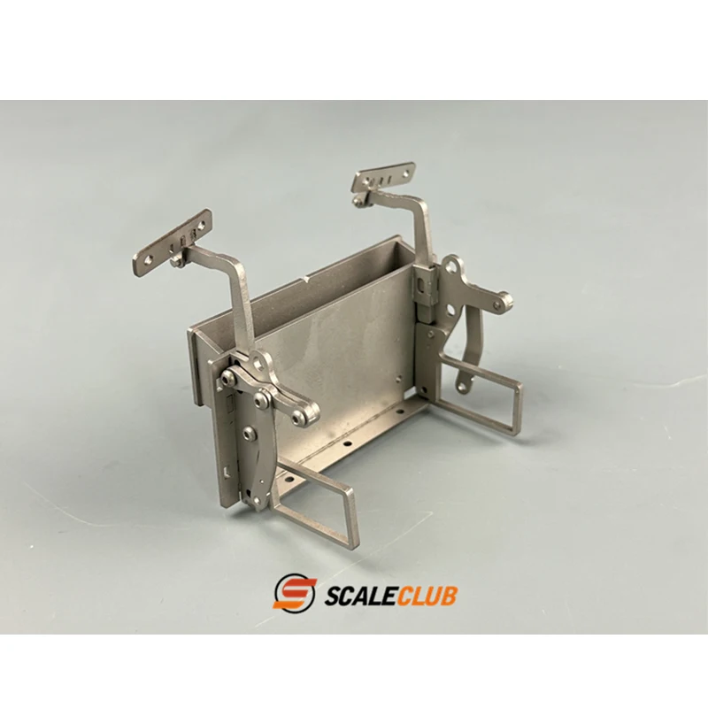 Scaleclub TGS Car Shell Adapter, Suporte giratório dianteiro, Dobradiça Cabeça Feixe, 1:14 Metal