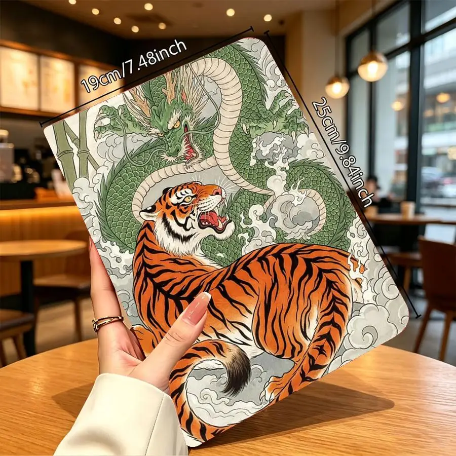 Azure Mountain Landscape with Pencil Slot Case for Xiaomi Pad 5 6 7 8 Pro Redmi Pad SE K Pad 8.8 9.7 12.4 Inch Pad 6s Pro 7
