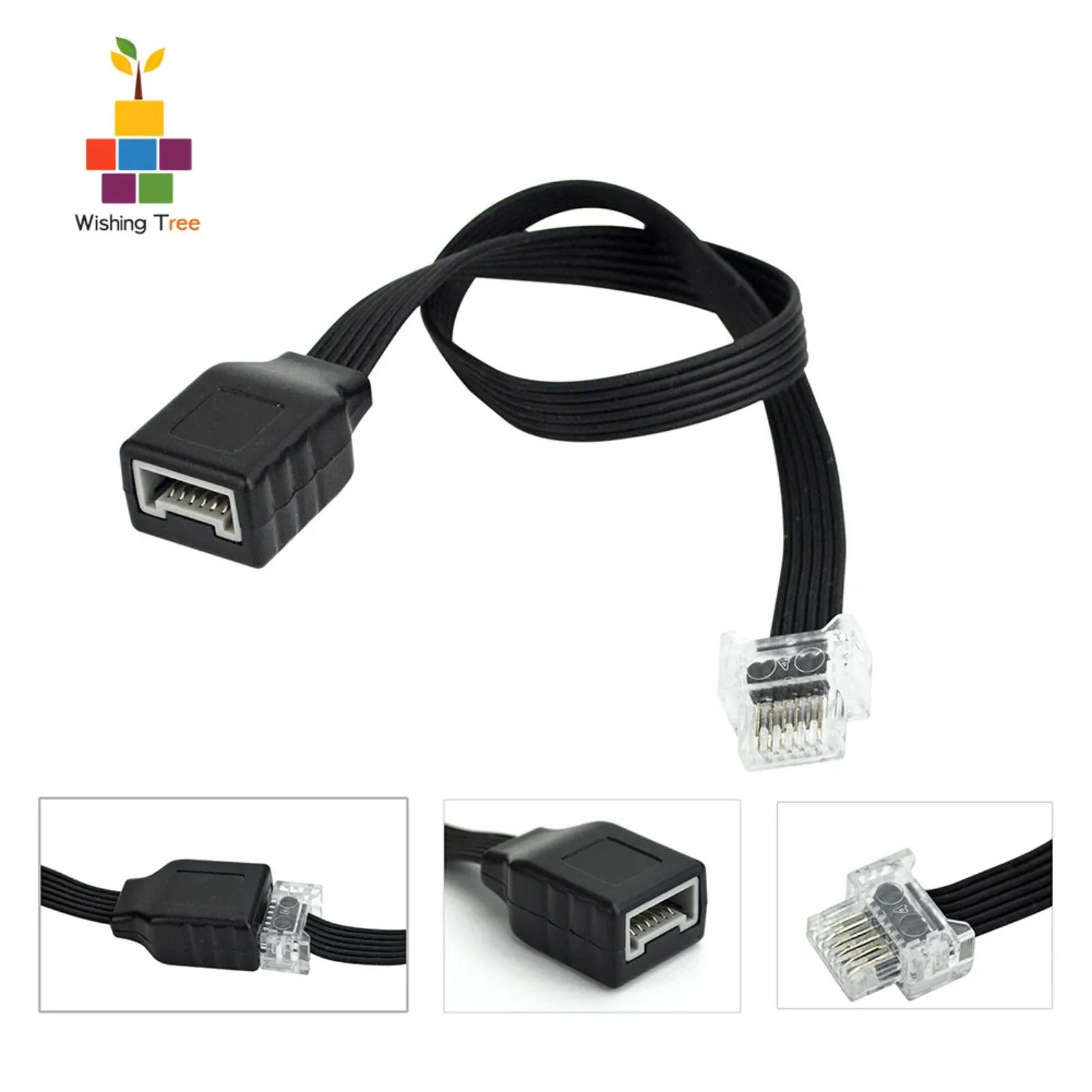 25cm Extension Cable for  We-do2.0 Smart Hub Medium Motor 9686/45300 Robotics Kit