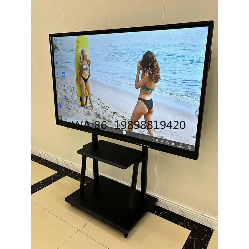 

65 75 86 98 110 Inch School Classroom Education Teaching Interactive Whiteboard Digital Smart White Board for Conference
