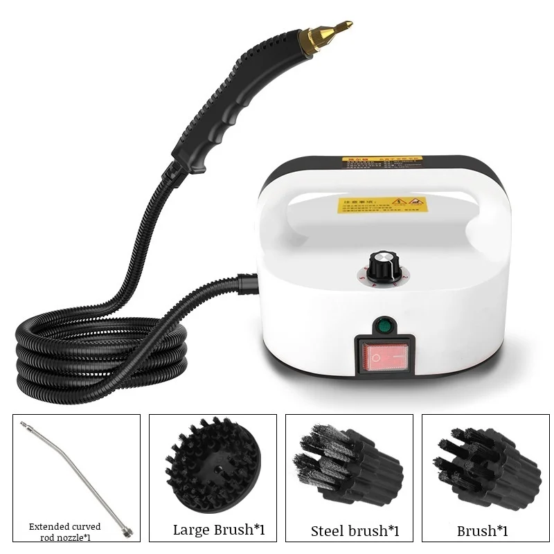 Domestic multifunctional steam cleaner with hightemperature and highefficiency ultrasonic cleaning