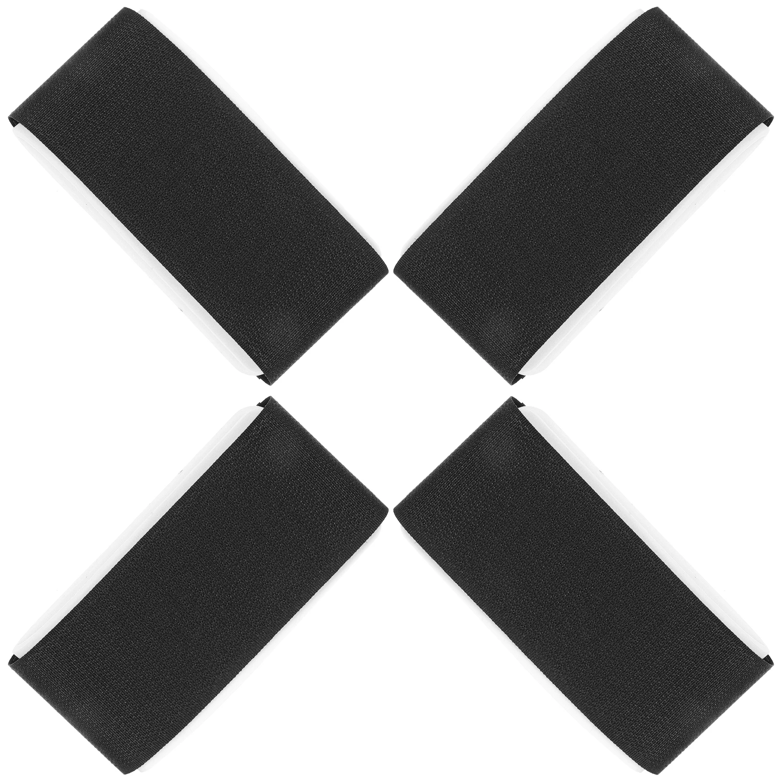 

4pcs Ski Straps Snowboard Fixing Nylon Double Adhesive Belt Lightweight Portable Skis Accessories Outdoor Supplies