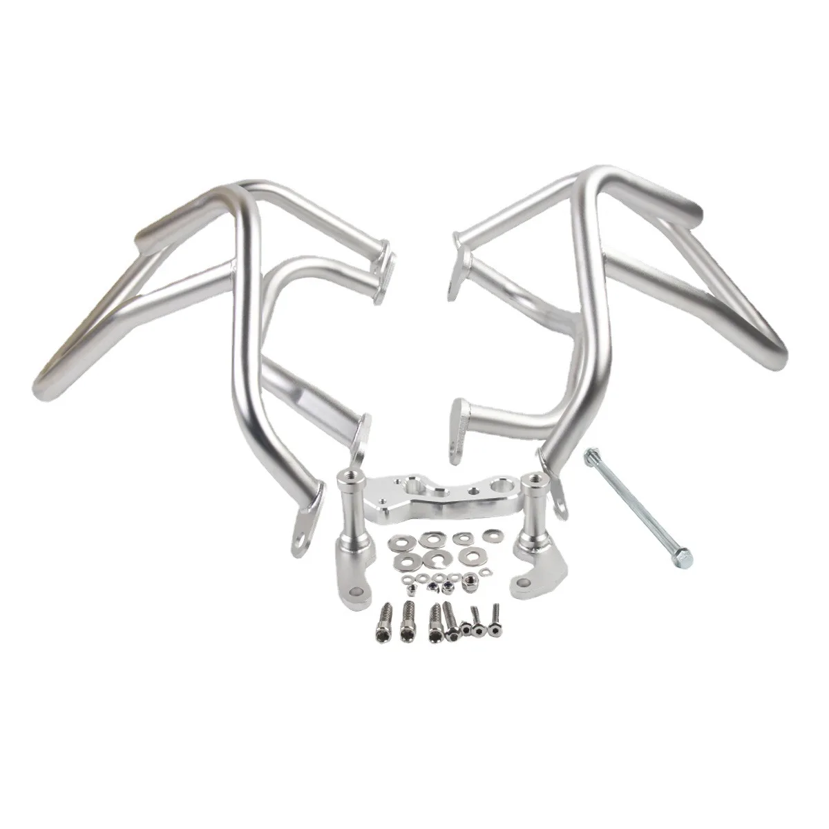 

Suitable for Honda NX400/CB500X/NX500 304 stainless steel upper and lower guards, motorcycle fully enclosed bumpers