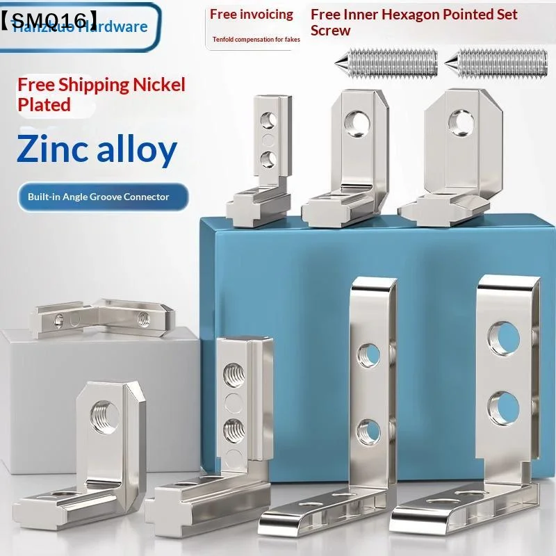 EU 2020 3030 4040 4545 T Slot  - огляд і ціна Joint Connector Bracket