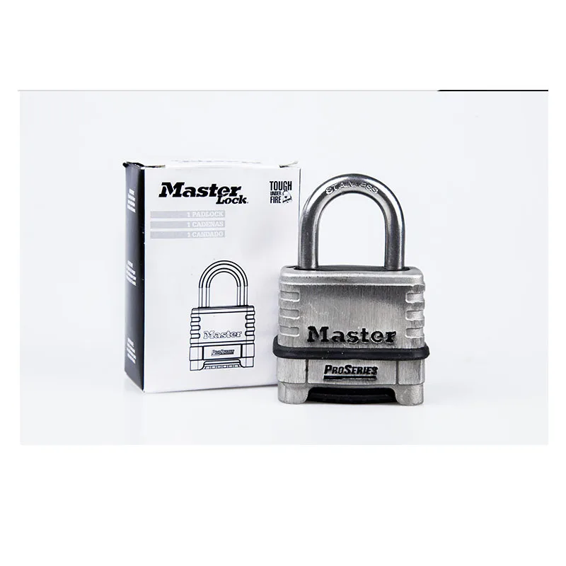 

Combination Lock, 4 Digit Combination Padlock for School Gym Sports Locker, Fence, Toolbox, Case, Hasp Cabinet Storage