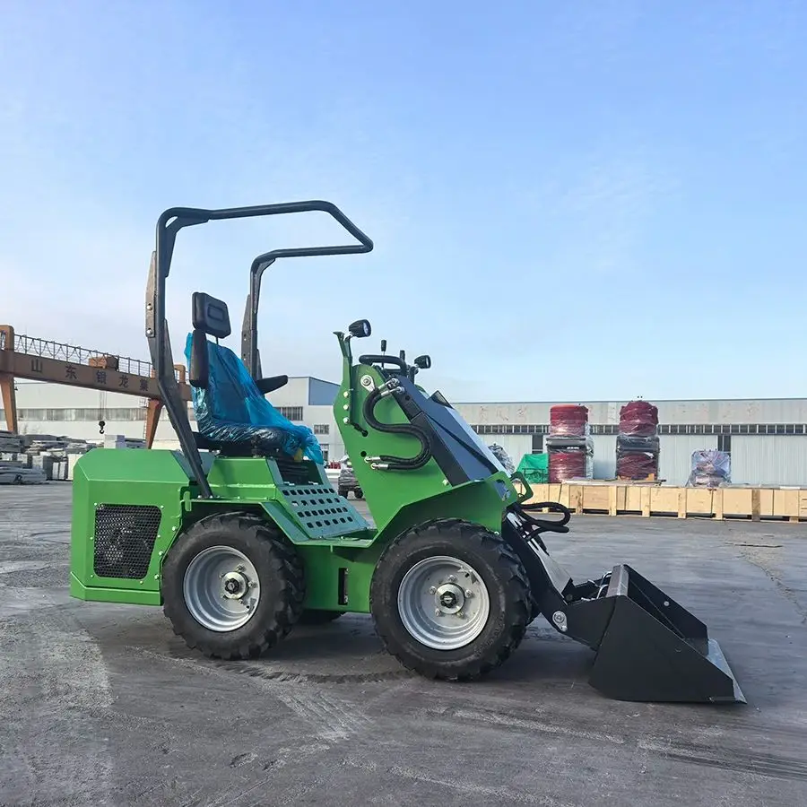 

Original high-performance skid steer front-end loader with bucket compact and affordable for sale