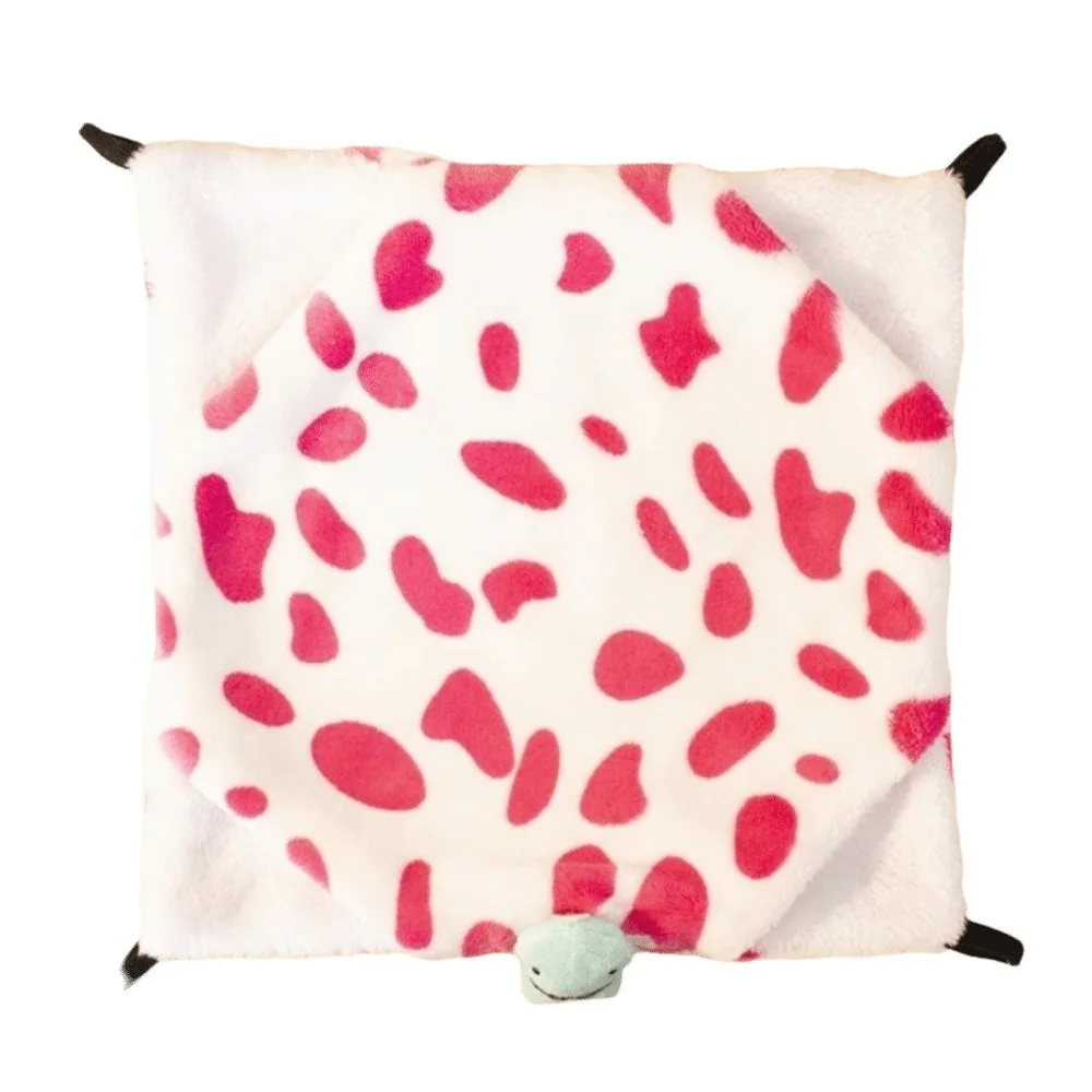 

Cute Double-layer Hamster Hammock Warm Breathable Hamster Cotton Nest Washable Plush Sleeping Bag Pet Cage