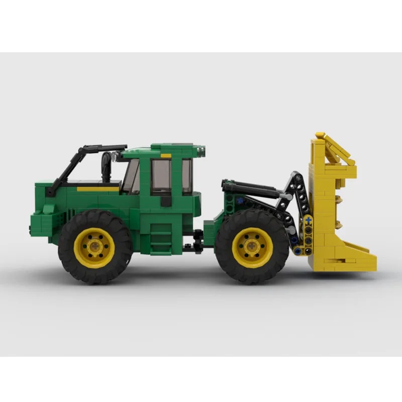 

MOC-106923 Urban Farm Agricultural Forest Timber Tractor Building Block Model 427 Parts Boys Children Birthday Toy Gift